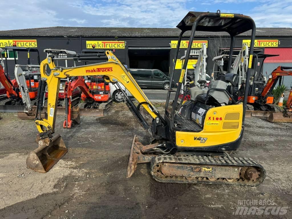 Yanmar Vio 17 Mini ekskavatörler, 7 tona dek