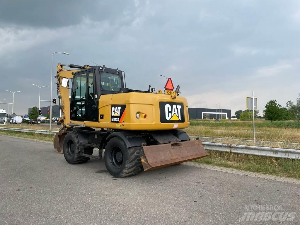 CAT M313D - CE Lastik tekerli ekskavatörler