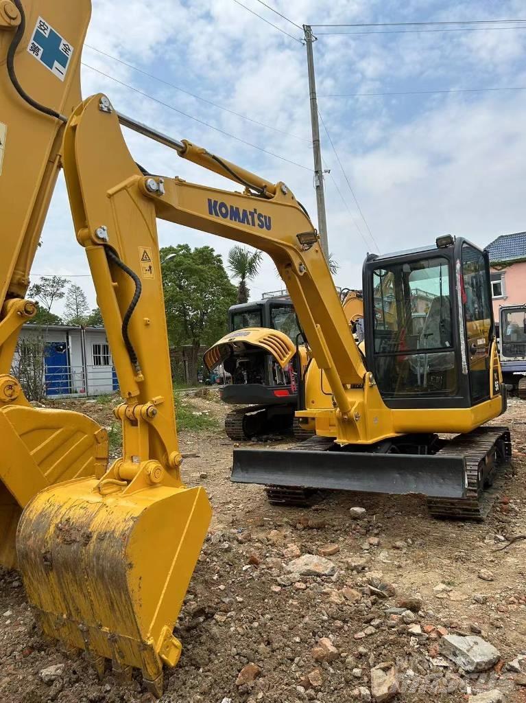 Komatsu PC 56 Mini ekskavatörler, 7 tona dek