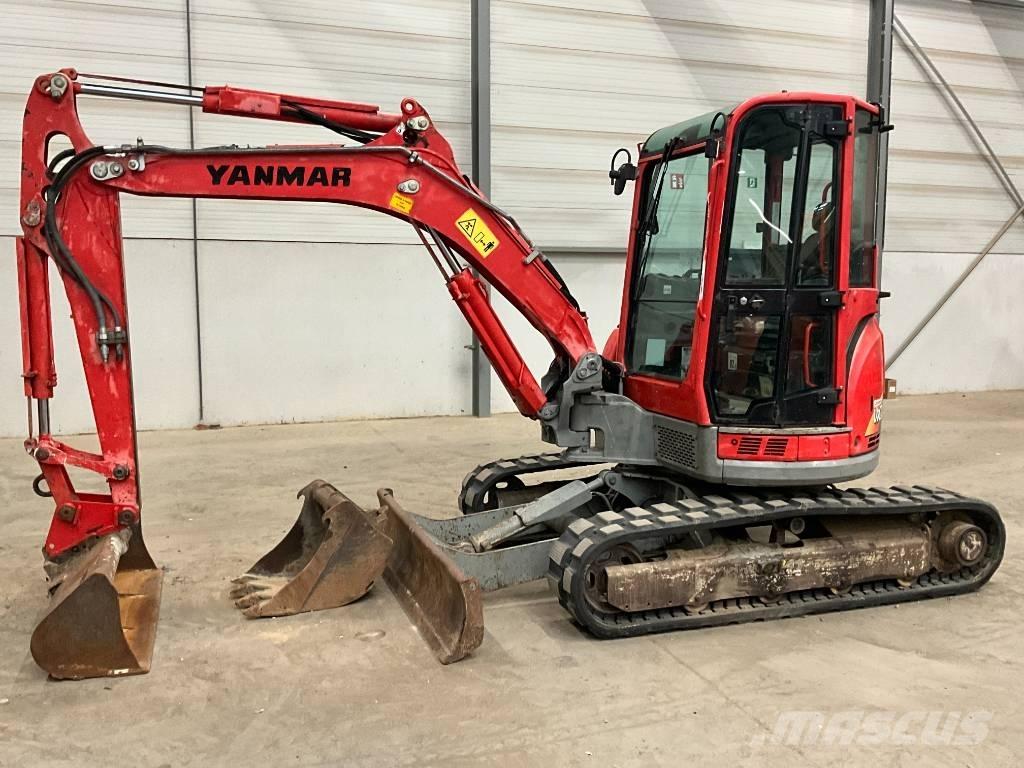 Yanmar Vio 50 U Mini ekskavatörler, 7 tona dek