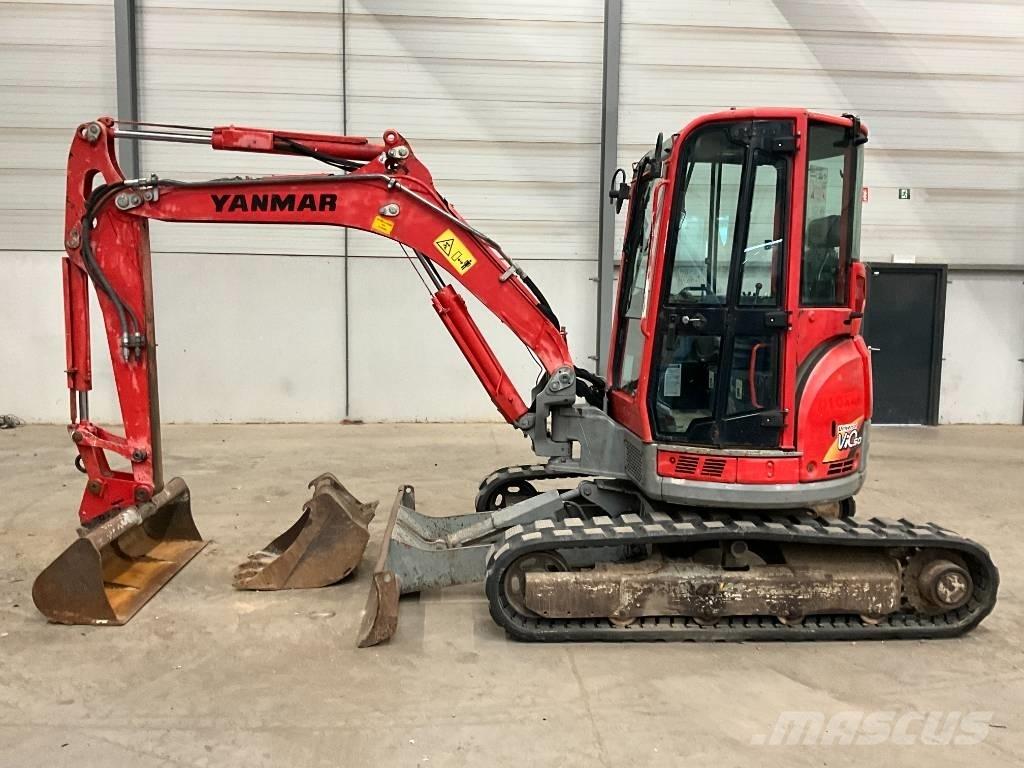 Yanmar Vio 50 U Mini ekskavatörler, 7 tona dek