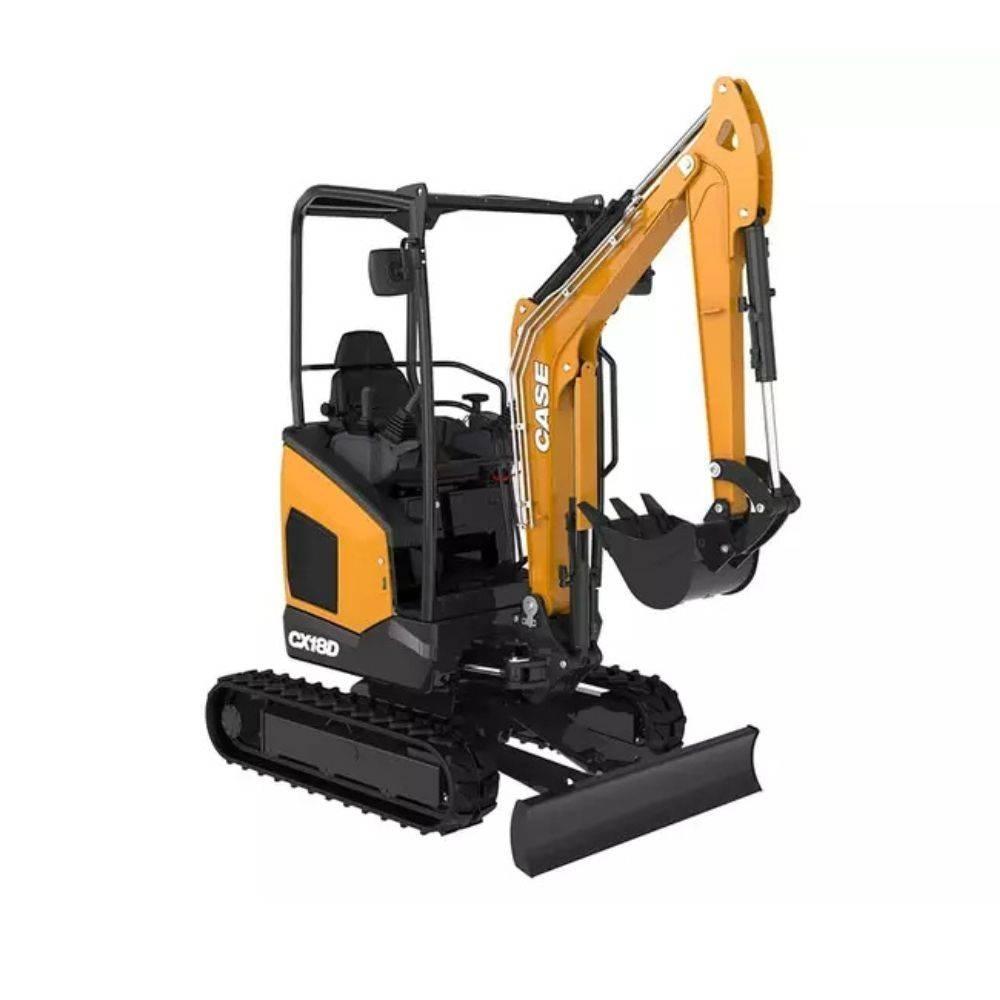 CASE CX 18 D Mini ekskavatörler, 7 tona dek