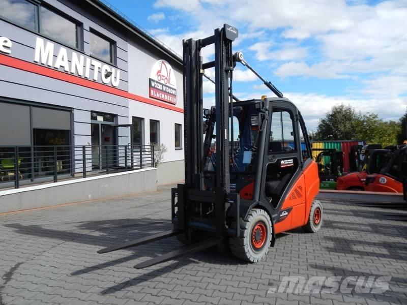 Linde H30T-02 LPG'li forkliftler