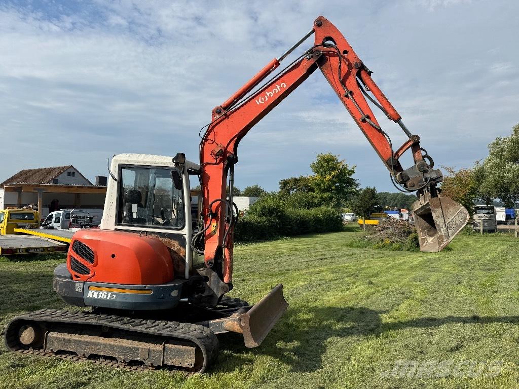 Kubota KX 161-3 Mini ekskavatörler, 7 tona dek