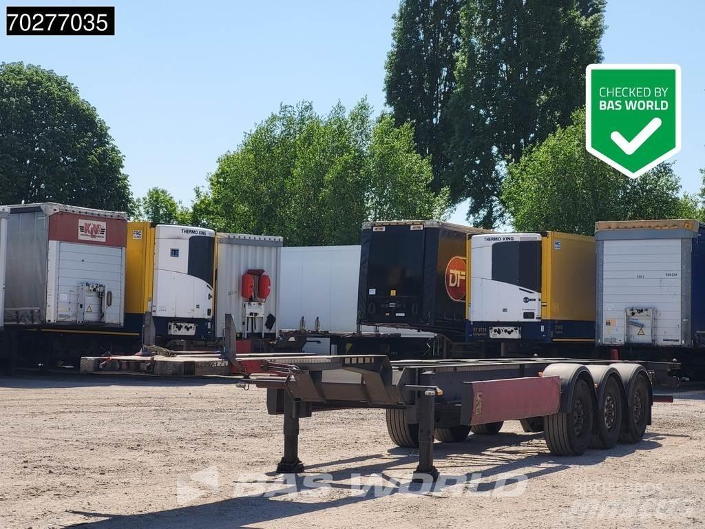 Van Hool 3 axles Konteyner yari çekiciler