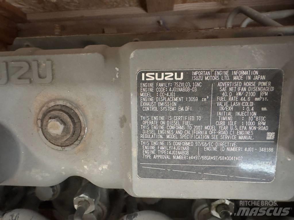 Isuzu CC-4JG1 ENGINE Motorlar