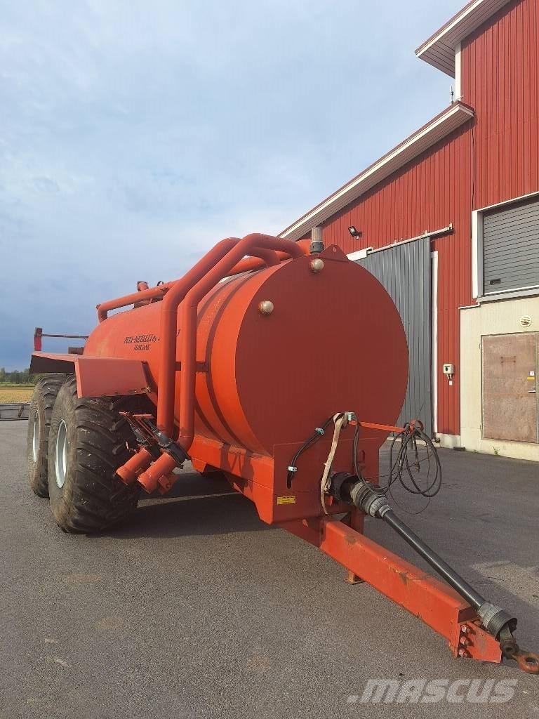  peta 12,5m3 Sivi gübre ve ilaç tankerleri