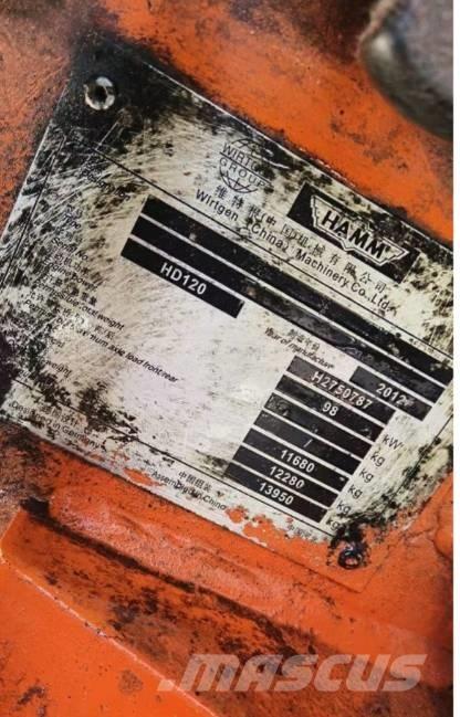 Hamm HD 120 Çift tamburlu silindirler