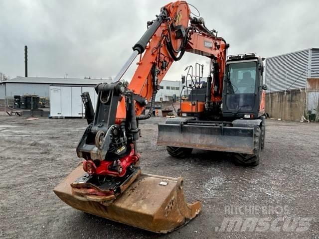 Doosan DX 170 W-5 Lastik tekerli ekskavatörler
