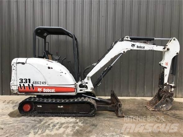 Bobcat 331G Mini ekskavatörler, 7 tona dek