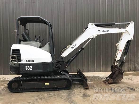 Bobcat E32M Mini ekskavatörler, 7 tona dek