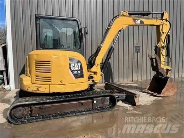 CAT 305.5E CR Mini ekskavatörler, 7 tona dek