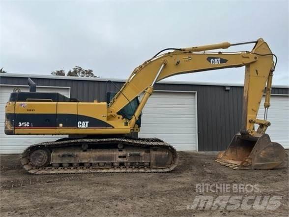 CAT 345CL Paletli ekskavatörler