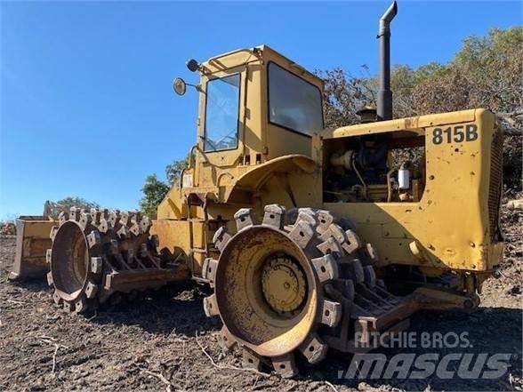CAT 815B Tek tamburlu silindirler