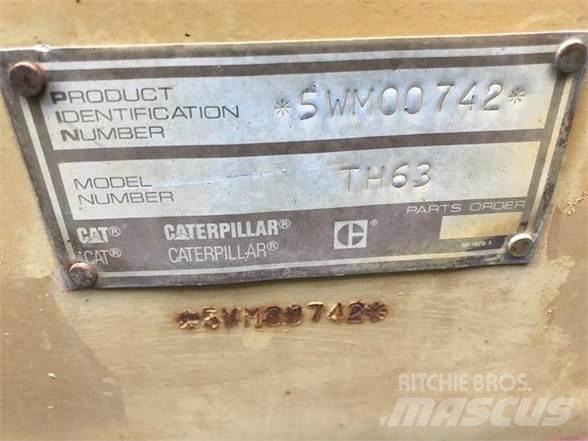 CAT TH63 Teleskopik yükleyiciler