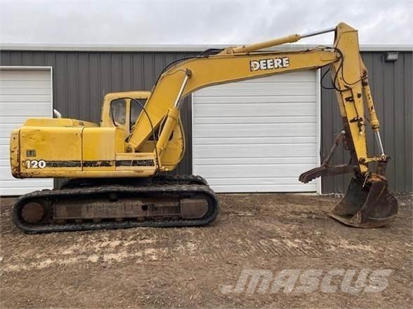 John Deere 120 Paletli ekskavatörler