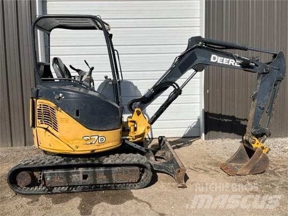 John Deere 27D Mini ekskavatörler, 7 tona dek