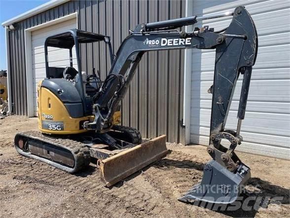John Deere 35G Mini ekskavatörler, 7 tona dek