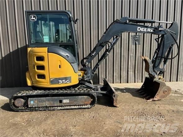 John Deere 35G Mini ekskavatörler, 7 tona dek