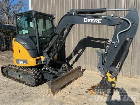 John Deere 35G Mini ekskavatörler, 7 tona dek