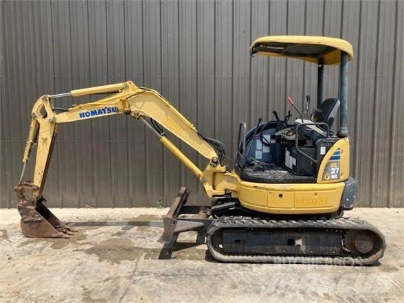 Komatsu PC27MR Mini ekskavatörler, 7 tona dek