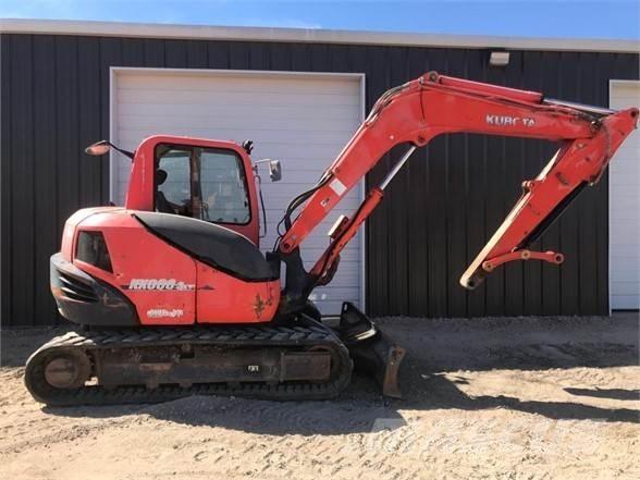 Kubota KX080-4 Paletli ekskavatörler
