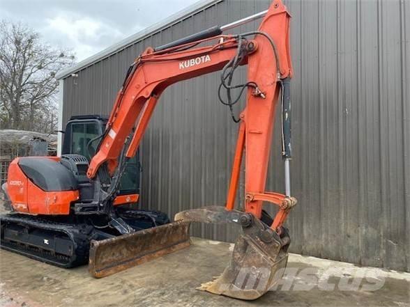 Kubota KX080-4 Paletli ekskavatörler