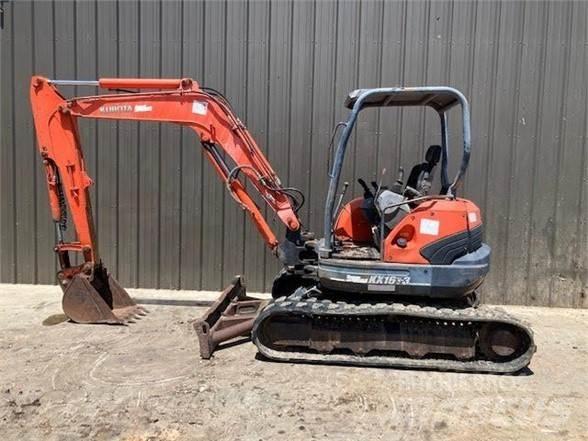 Kubota KX161-3 Mini ekskavatörler, 7 tona dek