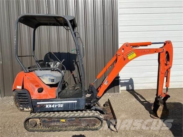 Kubota KX41-3V Mini ekskavatörler, 7 tona dek