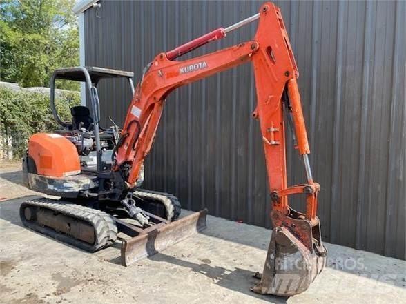 Kubota KX91-3 Mini ekskavatörler, 7 tona dek