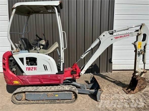 Takeuchi TB216 Mini ekskavatörler, 7 tona dek