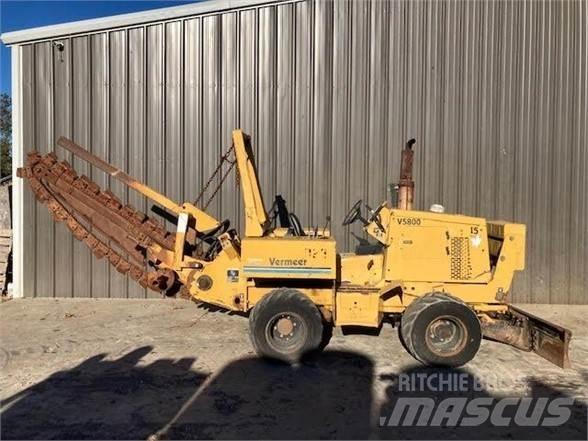 Vermeer V5800 Kanal kazma makinasi