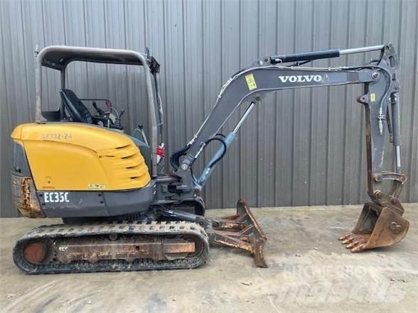 Volvo EC35C Mini ekskavatörler, 7 tona dek