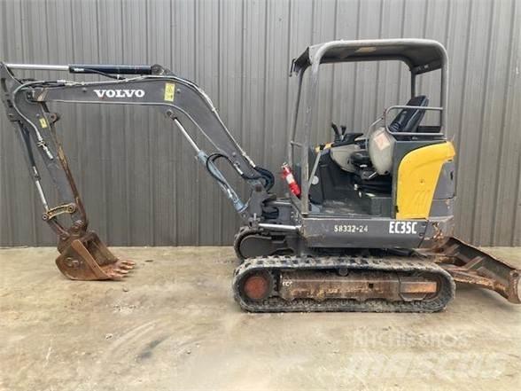 Volvo EC35C Mini ekskavatörler, 7 tona dek