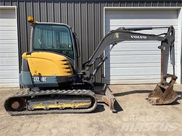 Volvo ECR48C Mini ekskavatörler, 7 tona dek
