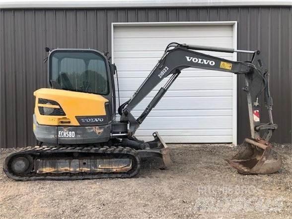 Volvo ECR58D Paletli ekskavatörler