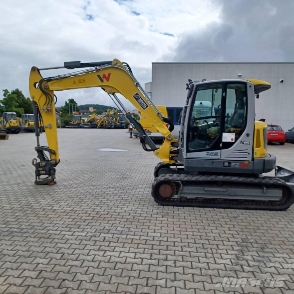 Wacker Neuson EZ80 Paletli ekskavatörler