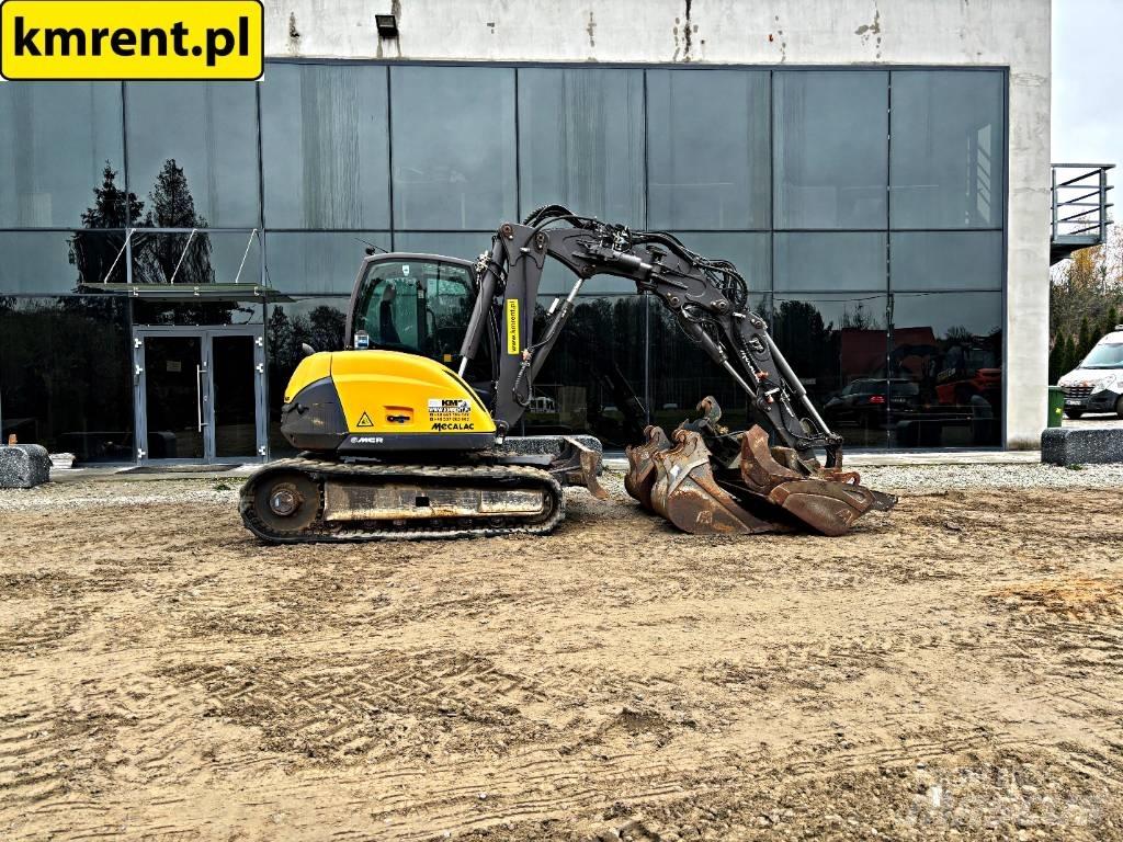 Mecalac 8 M CR Paletli ekskavatörler