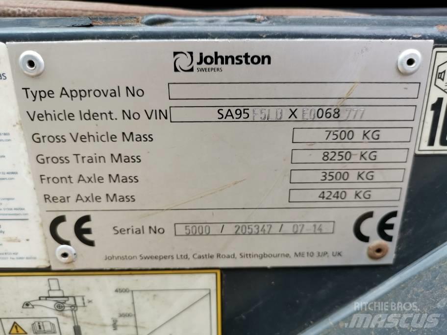 Johnston CX 400 Cadde süpürücüler