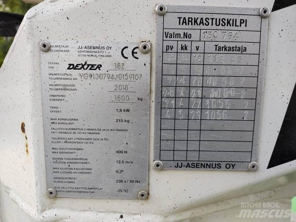 Dexter 15Z Tekerlekli platformlar