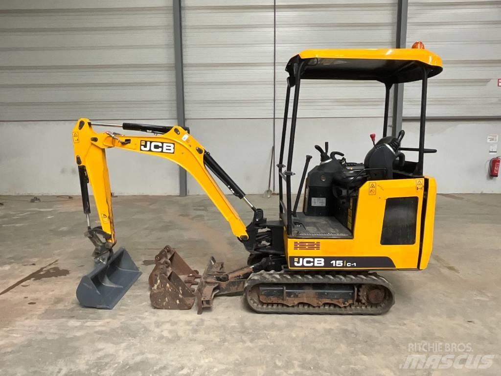 JCB 15 C-1 Mini ekskavatörler, 7 tona dek