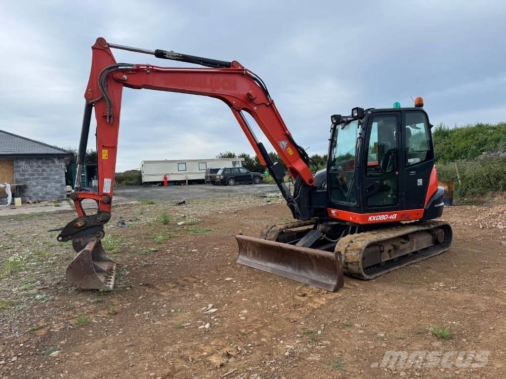 Kubota KX 080-4 Midi ekskavatörler 7 - 12 t