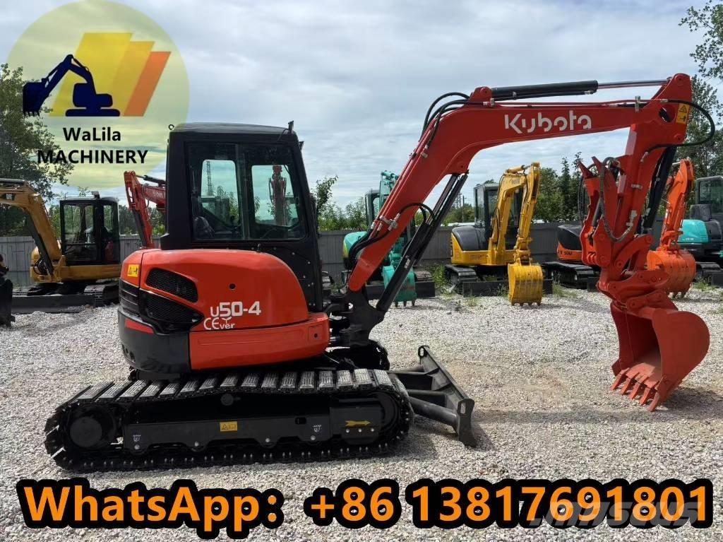 Kubota U 50-4 Mini ekskavatörler, 7 tona dek