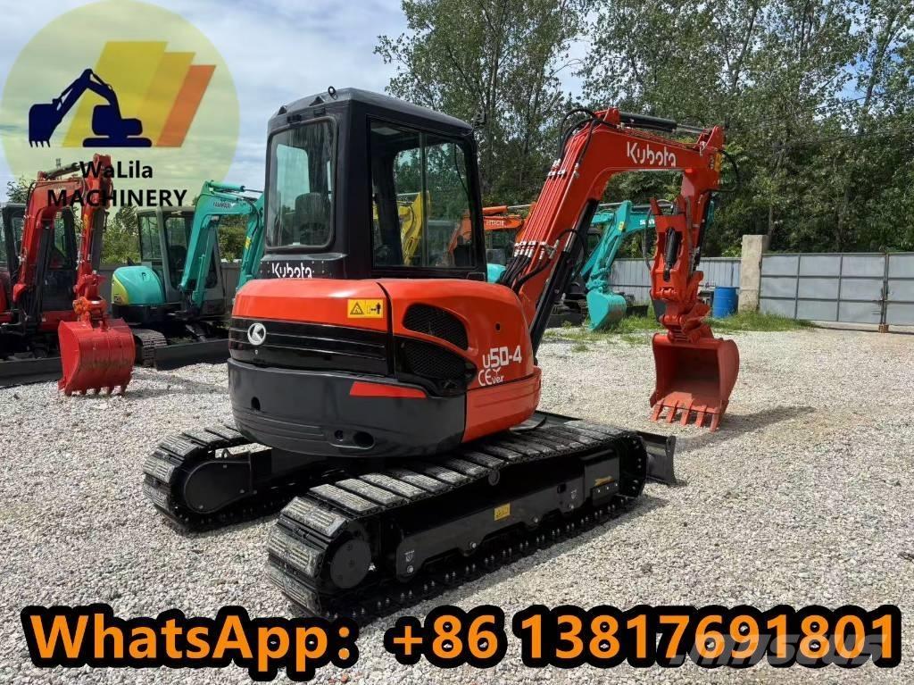 Kubota U 50-4 Mini ekskavatörler, 7 tona dek