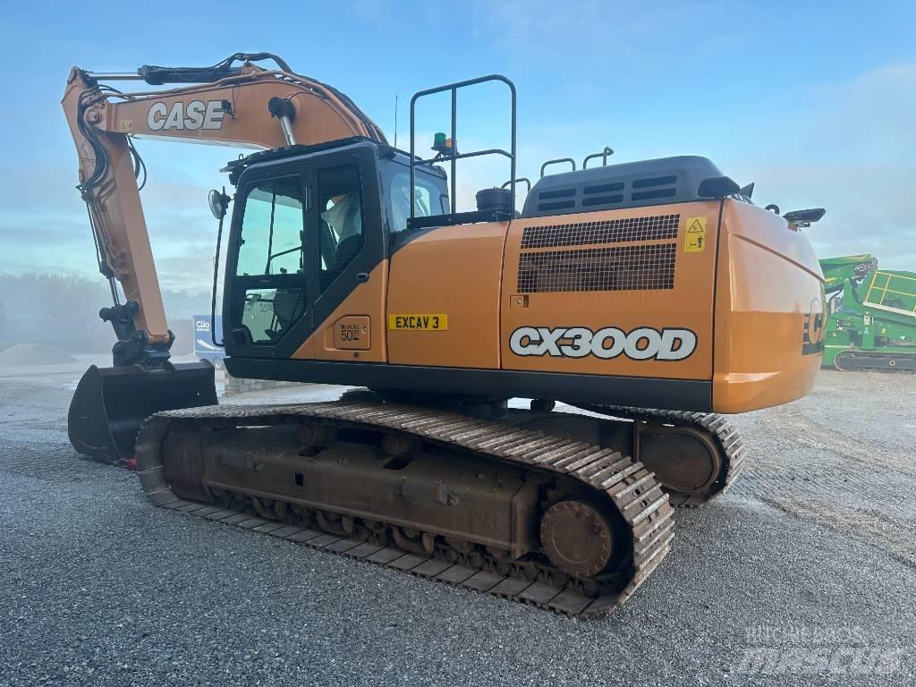 CASE CX 300D Paletli ekskavatörler