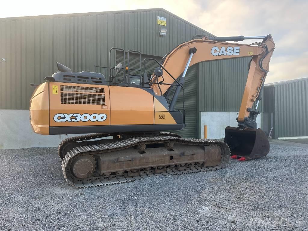 CASE CX 300D Paletli ekskavatörler