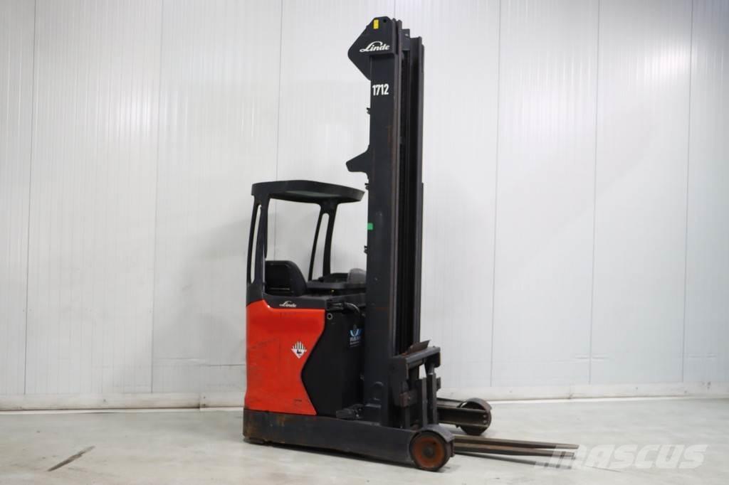 Linde R16-01 Reach truck - depo içi istif araçları