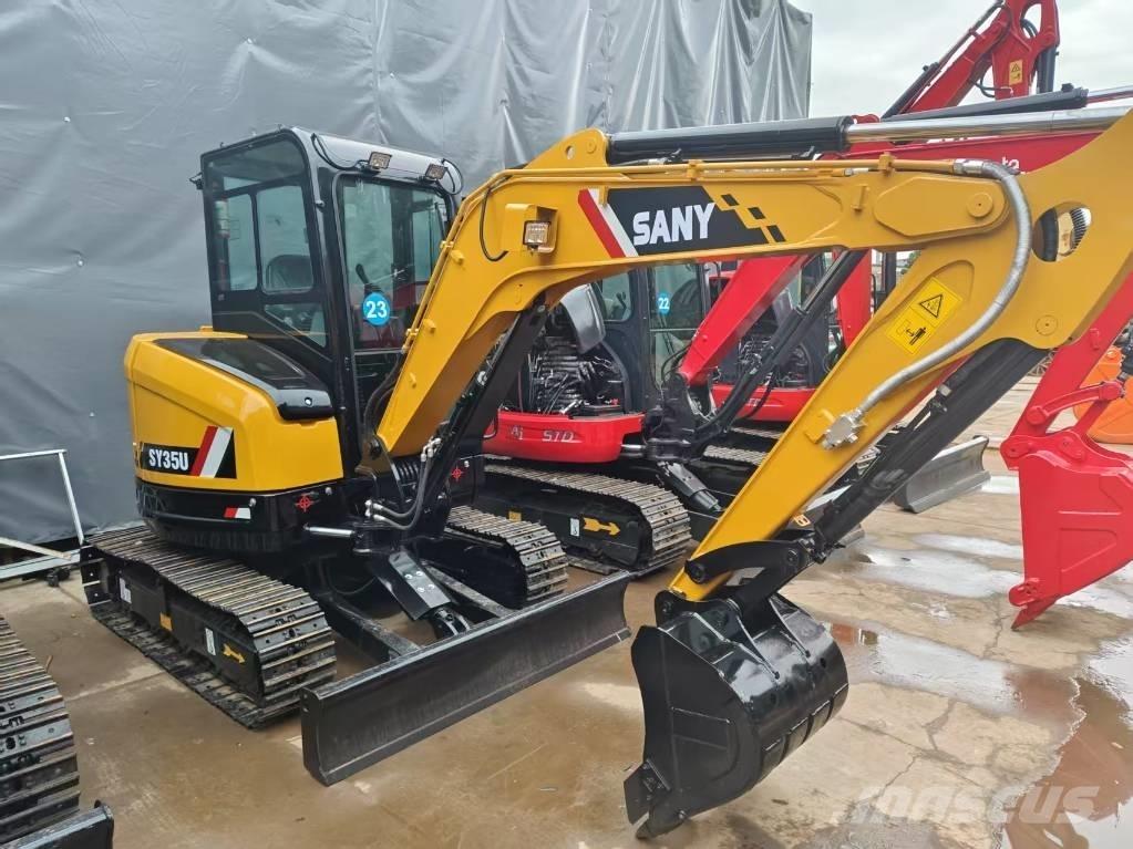 Sany SY 35 U Mini ekskavatörler, 7 tona dek