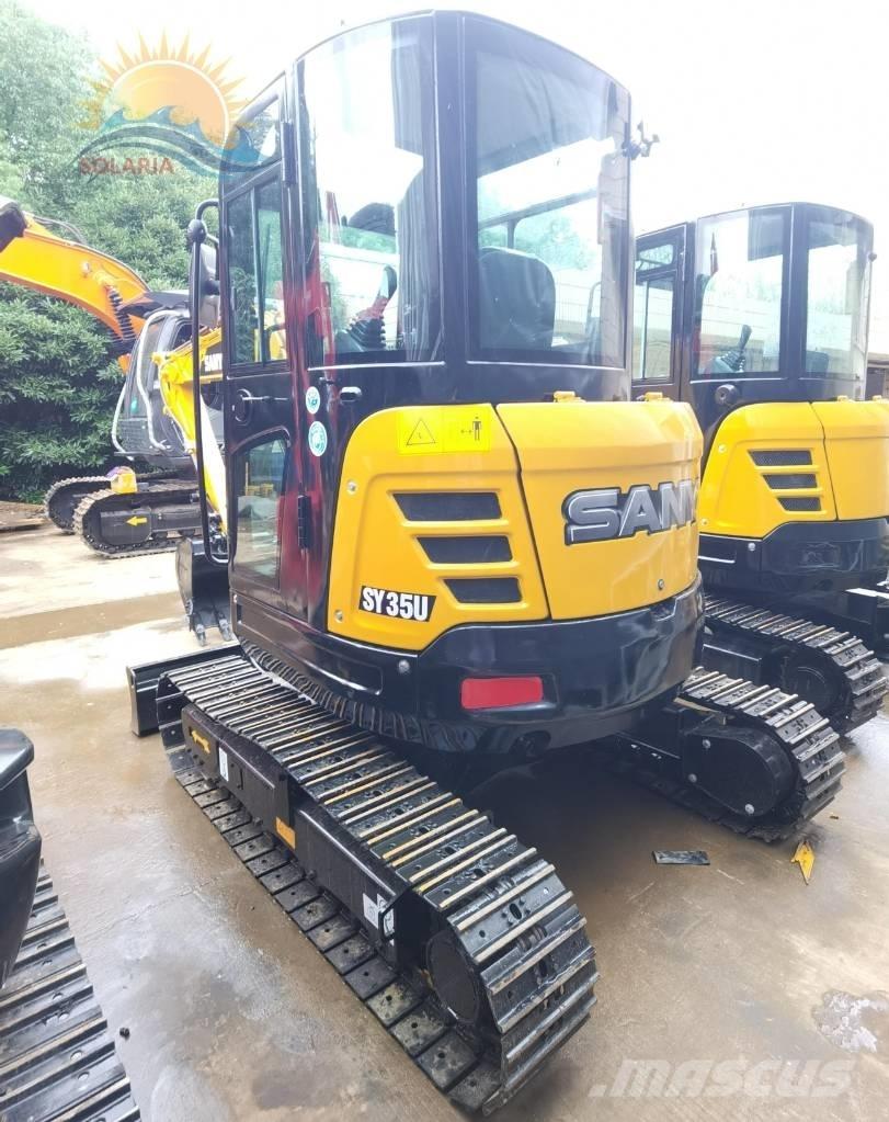 Sany SY 35 U Mini ekskavatörler, 7 tona dek