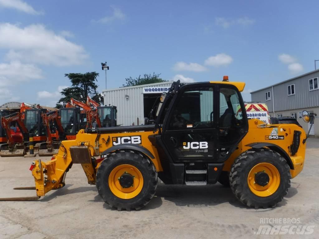 JCB 540-140 HI VIZ Teleskopik yükleyiciler